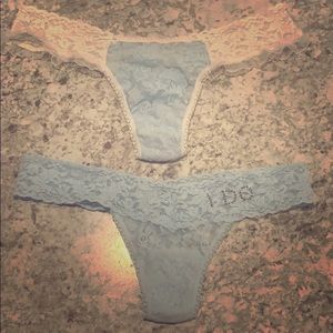 Bridal/honeymoon I DO lingerie. Something blue!